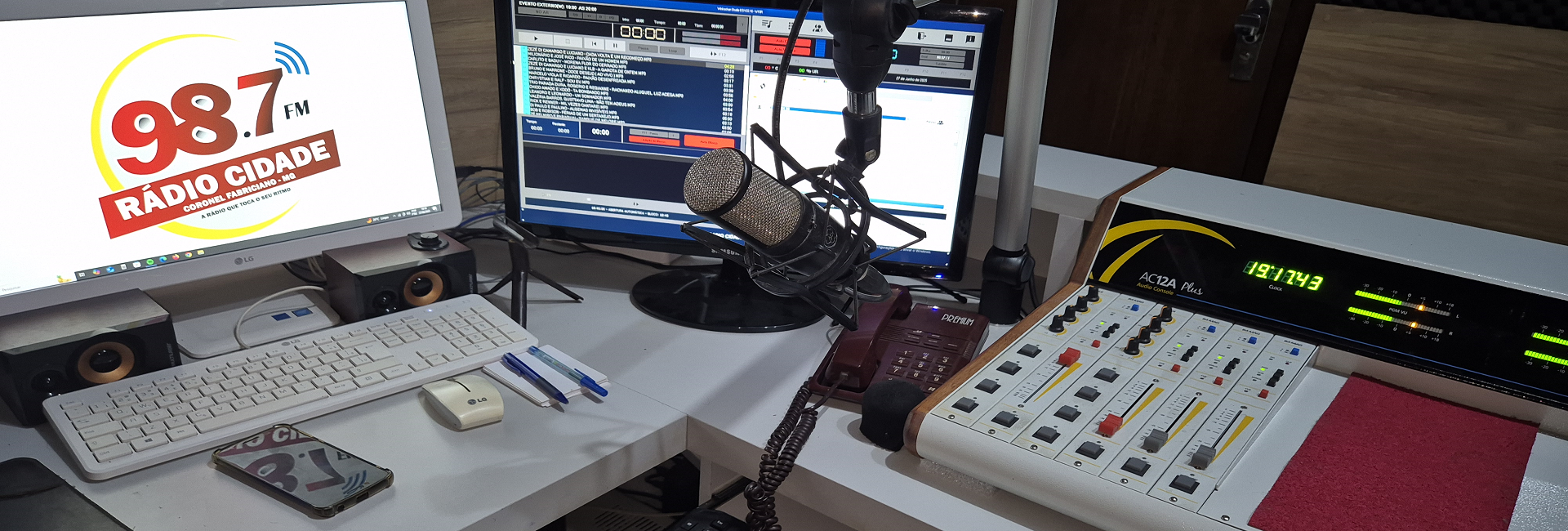 Estudio Radio Cidade FM