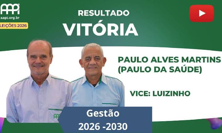 Paulo da Saúde vence eleiçoes da AAPI