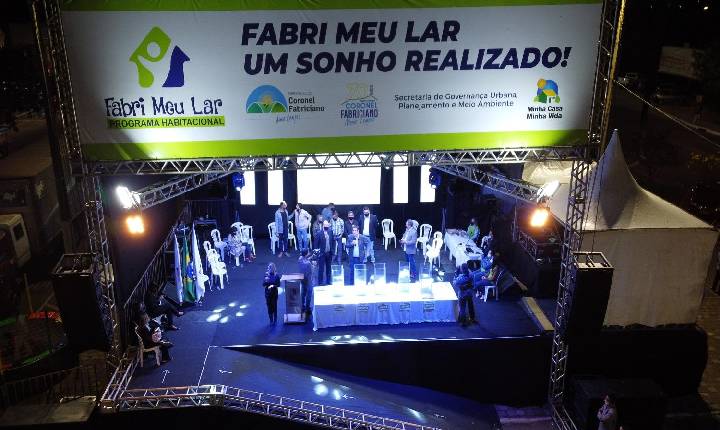 Prefeitura de Fabriciano sorteia moradias pelo Fabri Meu Lar