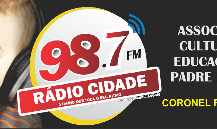 Rádio Cidade FM 98,7 - Radio Cidade FM - Coronel Fabriciano - MG Rádio Cidade FM 98,7 - Radio Cidade FM - Coronel Fabriciano - MG